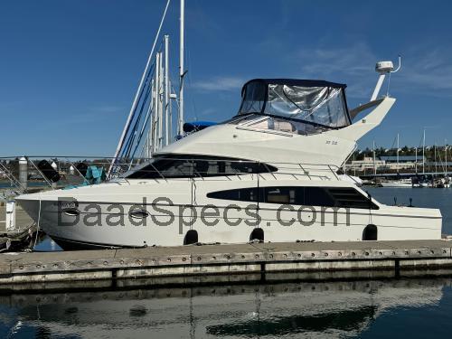 Carver 38 Super Sport tekniske specifikationer og anmeldelser